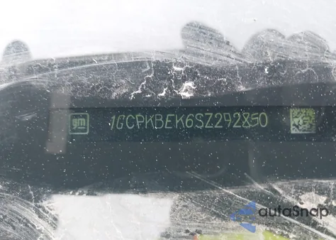 2025 Chevrolet Silverado 1500 4Wd Short Bed Custom из США, поврежденный, VIN 1GCPKBEK6SZ292850